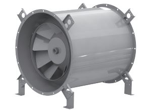 Direct Drive Mixed-Flow Fan Model QBMXD