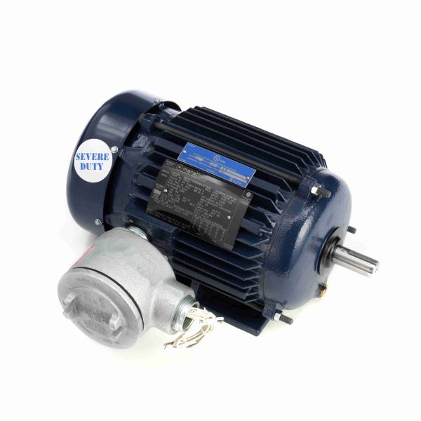 145TTGN6550 - Marathon 2 HP Explosion Proof Motor, 3 phase, 1800 RPM, 230/460 V, 145T Frame, EPFC - U988A