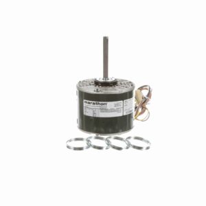 048A11O1047 - Marathon 0.25 HP Fan and Blower HVAC/R Motor, 1 phase, 1200 RPM, 230 V, 48Y Frame, OPAO - X474