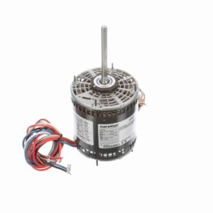 048A11O11042 - Marathon 0.75 HP 4 speed Fan and Blower HVAC/R Motor, 1 phase, 1200 RPM, 115 V, 48Y Frame, OPAO - X074