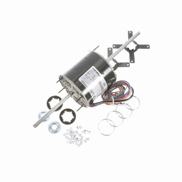048A11O2026 - Marathon 0.50 HP 3 speed Fan and Blower HVAC/R Motor, 1 phase, 1200 RPM, 115 V, 48Y Frame, OPAO - X071