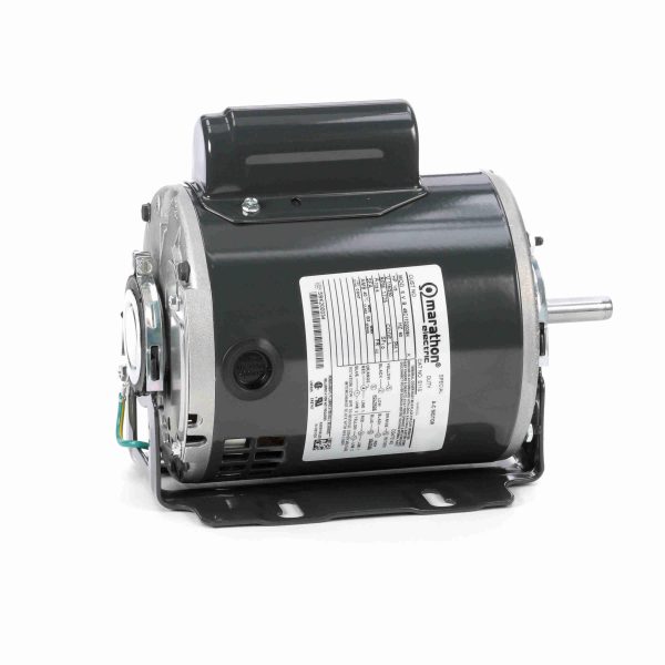 048C17D2028 - Marathon 0.33 HP General Purpose Motor, 1 phase, 1800 RPM, 115/230 V, 48 Frame, ODP - S110