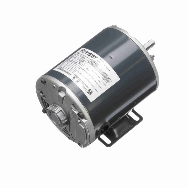 048S17D2090 - Marathon 0.33 HP General Purpose Motor, 1 phase, 1800 RPM, 115 V, 48 Frame, ODP - S006