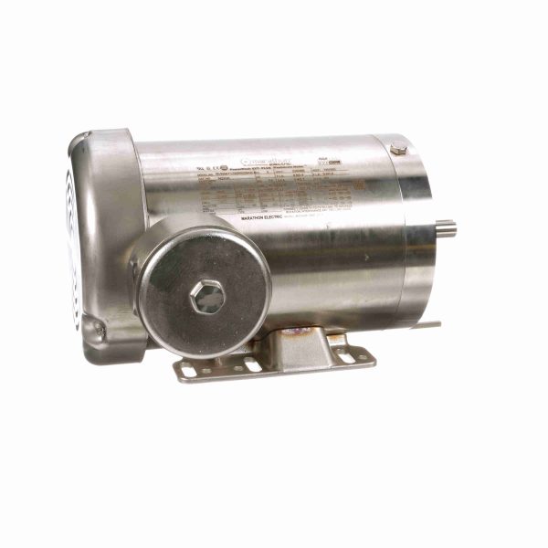 056T17W99029 - Marathon 1.50 HP Washdown Motor, 3 phase, 1800 RPM, 230/460 V, 56HC Frame, TEFC - N293A