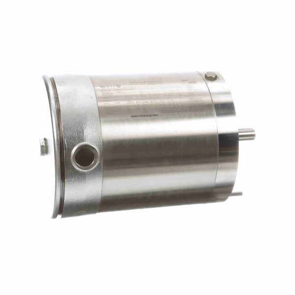 056T34V5316 - Marathon 0.50 HP Washdown Motor, 3 phase, 3600 RPM, 208-230/460 V, 56C Frame, TENV - N480A