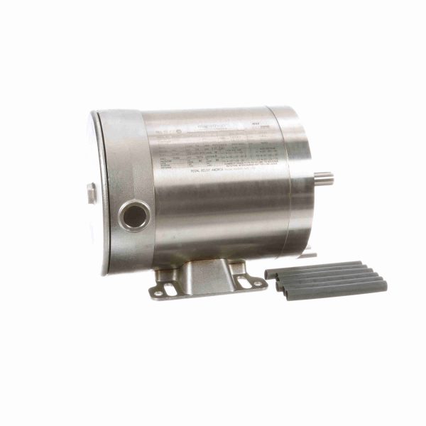056T34V99012 - Marathon 0.50 HP Washdown Motor, 3 phase, 3600 RPM, 208-230/460 V, 56C Frame, TENV - N753