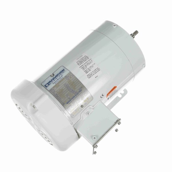 056T34W99023 - Marathon 2 HP Washdown Motor, 3 phase, 3600 RPM, 230/460 V, 56J Frame, TEFC - N226A