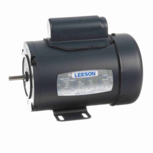 092111.00 - Leeson 0.08 HP General Purpose Motor, 1 phase, 1800 RPM, 115/208-230 V, 42Z Frame, TEFC - 092111.00