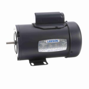 092112.00 - Leeson 0.25 HP General Purpose Motor, 1 phase, 3600 RPM, 115/208-230 V, 42 Frame, TEFC - 092112.00