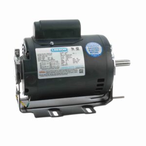 100015.00 - Leeson 0.50 HP General Purpose Motor, 1 phase, 1800 RPM, 115/208-230 V, 56 Frame, ODP - 100015.00