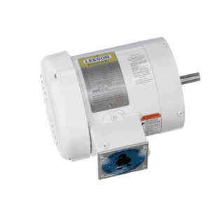 Leeson White Epoxy NEMA Washdown Motors