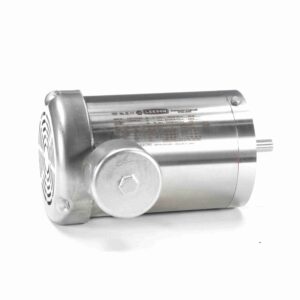 119498.00 - Leeson 1.50 HP Washdown Motor, 3 phase, 1800 RPM, 208-230/460 V, 56C Frame, TEFC - 119498.00