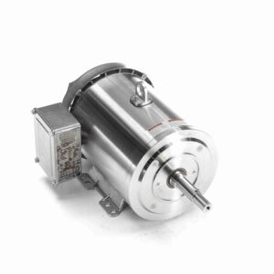 Leeson All Stainless NEMA Washdown Motors