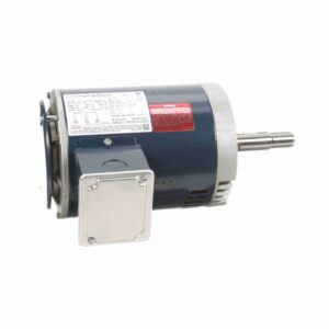143TTDR14004 - Marathon 1.50 HP Close-Coupled Pump Motor, 3 phase, 3600 RPM, 230/460 V, 143JMV Frame, ODP - E095