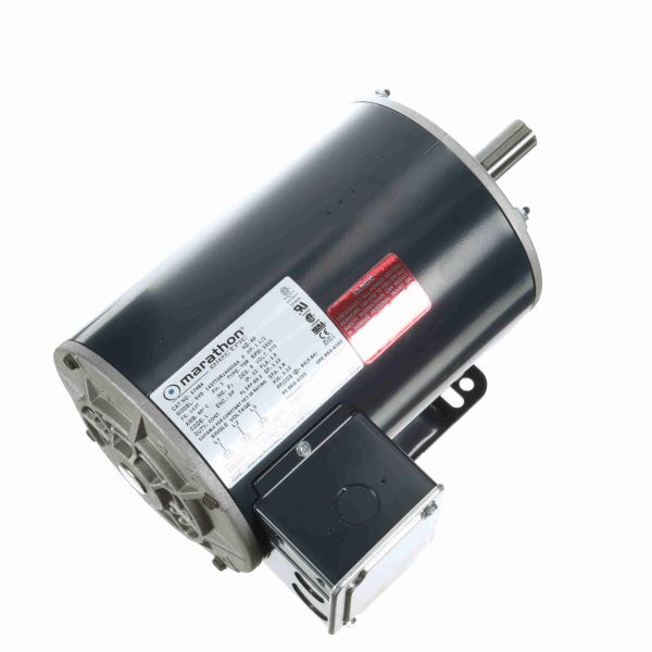 143TTDR16005 - Marathon 1.50 HP General Purpose Motor, 3 phase, 3600 RPM, 575 V, 143T Frame, ODP - E798A