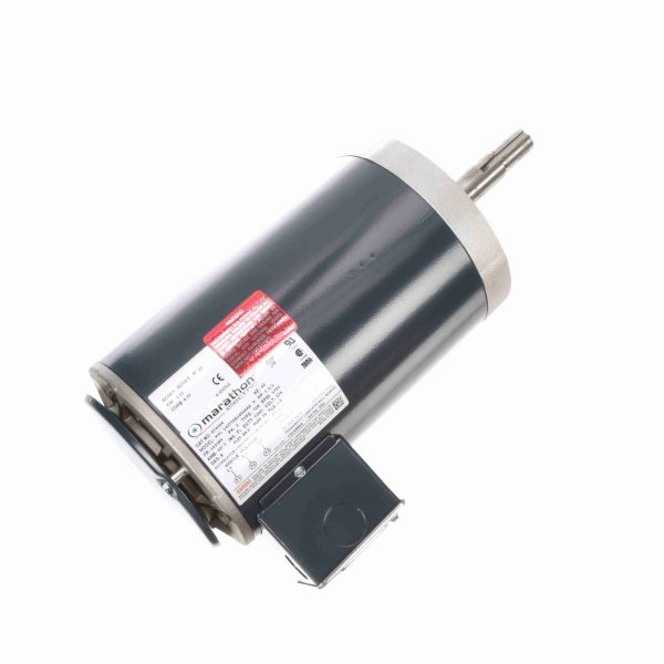 143TTDR16046 - Marathon 1.50 HP Close-Coupled Pump Motor, 3 phase, 1800 RPM, 575 V, 143JMV Frame, ODP - GT4204