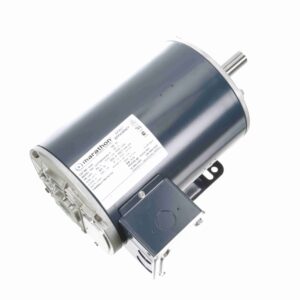 143TTDR4061 - Marathon 1 HP General Purpose Motor, 3 phase, 1800 RPM, 200-208 V, 143T Frame, ODP - U416