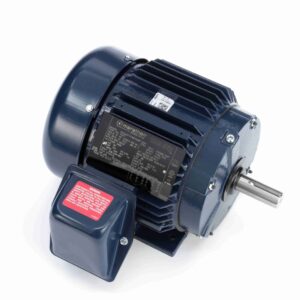 143TTFN8076 - Marathon 0.75 HP General Purpose Motor, 3 phase, 1200 RPM, 208-230/460 V, 143T Frame, TEFC - H457