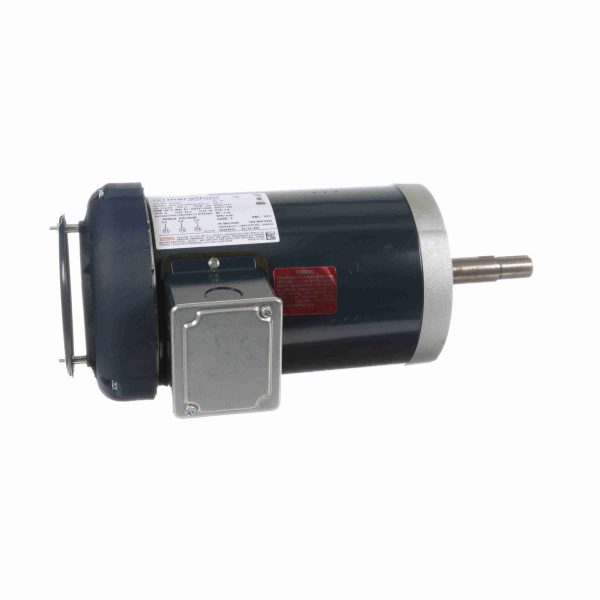 143TTFR16048 - Marathon 1 HP Close-Coupled Pump Motor, 3 phase, 1800 RPM, 200 V, 143JMV Frame, TEFC - GT5001
