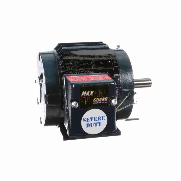 143TTTN6530 - Marathon 1 HP Severe Duty Motor, 3 phase, 1800 RPM, 575 V, 143T Frame, TENV - E666