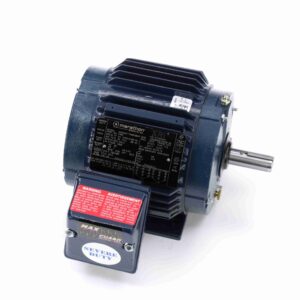 143TTTN6563 - Marathon 1 HP Severe Duty Motor, 3 phase, 1800 RPM, 230/460 V, 143T Frame, TENV - E461
