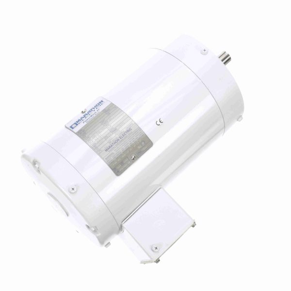 143TTVR5327 - Marathon 1.50 HP Washdown Motor, 3 phase, 1800 RPM, 230/460 V, 143TC Frame, TENV - N650