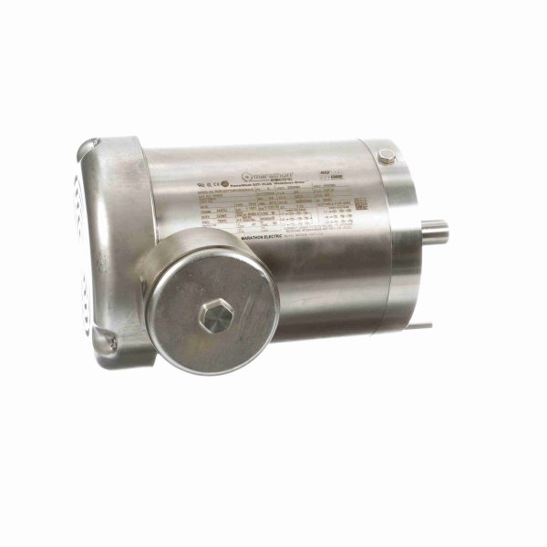 143TTWD16005 - Marathon 1.50 HP Washdown Motor, 3 phase, 3600 RPM, 230/460 V, 143TC Frame, TEFC - N483A