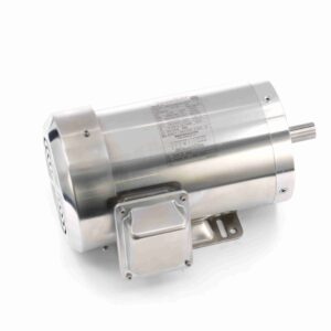 143TTWD6026 - Marathon 1 HP Washdown Motor, 3 phase, 1800 RPM, 230/460 V, 143TC Frame, TEFC - N414A