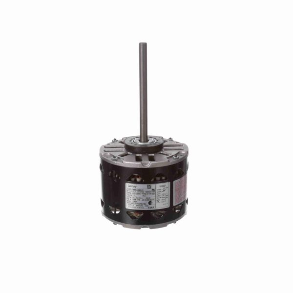 144A - Century 1/4-1/5-1/6-1/8 HP Fan & Blower Motor, 1050 RPM, 4 Speed, 115 Volts, 48 Frame, OAO - 144A
