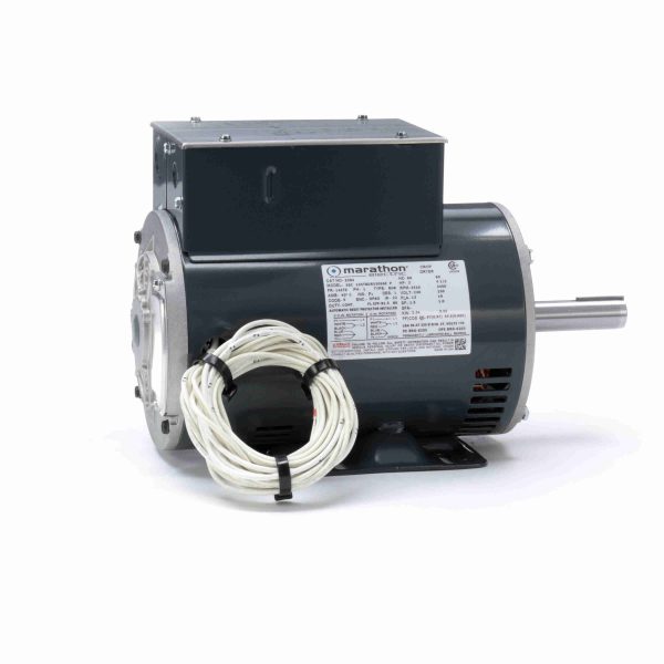 145TBDR5309 - Marathon 3 HP Crop Dryer Motor, 1 phase, 3600 RPM, 230 V, 145TZ Frame, DPAO - Z304
