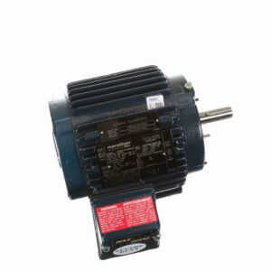 145THTN19059 - Marathon 1.50 HP Severe Duty Motor, 3 phase, 1800 RPM, 460 V, 145T Frame, TENV - W507A