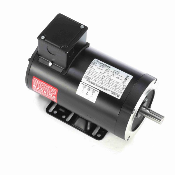 145THTR5328 - Marathon 1.50 HP Variable Speed Motor, 3 phase, 1800 RPM, 230 V, 145TC Frame, TENV - Y522