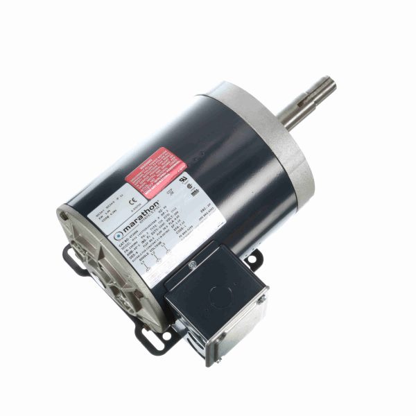 145TTDR16015 - Marathon 2 HP Close-Coupled Pump Motor, 3 phase, 3600 RPM, 200 V, 145JMV Frame, ODP - GT2006