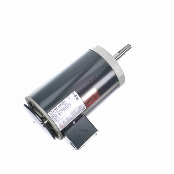 145TTDR16022 - Marathon 3 HP Close-Coupled Pump Motor, 3 phase, 3600 RPM, 200 V, 145JMV Frame, ODP - GT4009