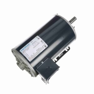 145TTDR16089 - Marathon 1 HP General Purpose Motor, 3 phase, 1200 RPM, 200 V, 145T Frame, ODP - E785A