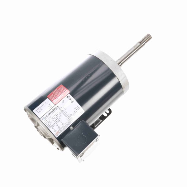 145TTDR16327 - Marathon 1.50 HP Close-Coupled Pump Motor, 3 phase, 1800 RPM, 575 V, 145JP Frame, ODP - GT2504