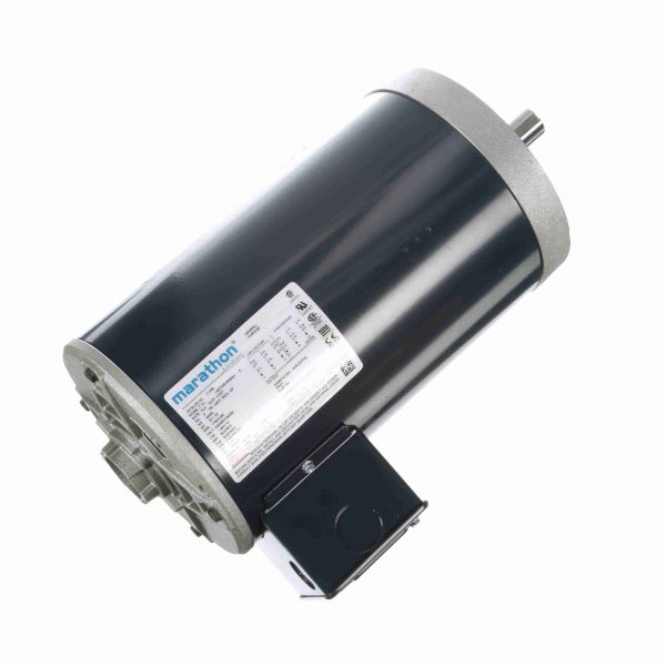 145TTDR16359 - Marathon 2 HP General Purpose Motor, 3 phase, 1800 RPM, 230/460 V, 145TC Frame, ODP - C122B