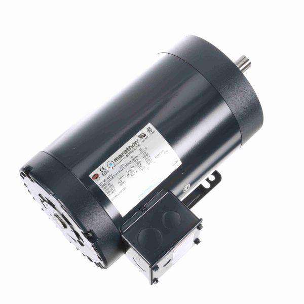 145TTDR16365 - Marathon 1.50 HP General Purpose Motor, 3 phase, 1800 RPM, 230/460 V, 145TC Frame, ODP - K2022A