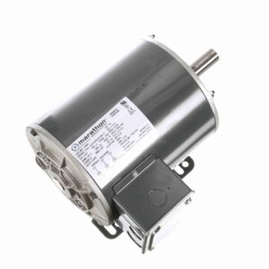 145TTDR5327 - Marathon 1.5 HP Definite Purpose AC Motor, 3 phase, 1800 RPM, 200-208 V, 145T Frame, ODP - H604