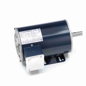 145TTDR5703 - Marathon 1,0.44 HP 2 speed Definite Purpose AC Motor, 3 phase, 1800/1200 RPM, 200-230 V, 145T Frame, ODP - Y449
