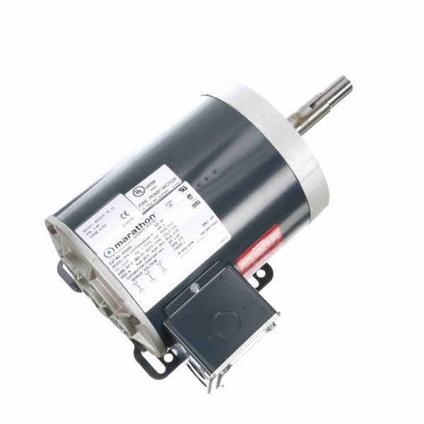 145TTDR6004 - Marathon 2 HP Close-Coupled Pump Motor, 3 phase, 3600 RPM, 575 V, 145JM Frame, ODP - GT0506