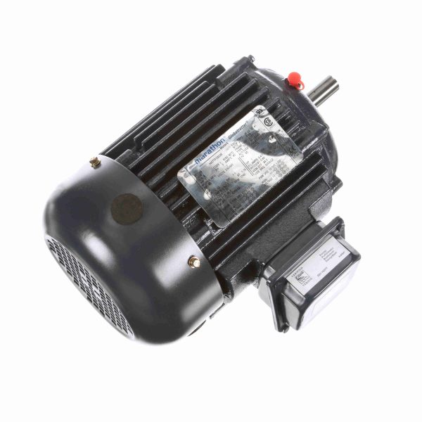 145TTFC6026 - Marathon 1.50 HP General Purpose Motor, 3 phase, 1800 RPM, 230/460 V, 145T Frame, TEFC - GT1004