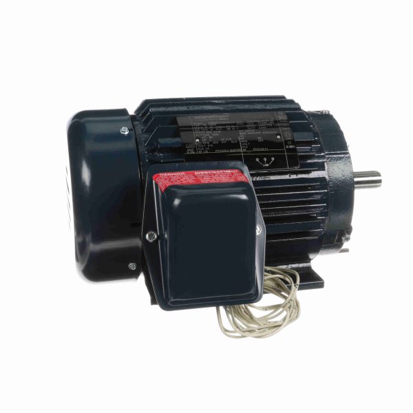 145TTFN16082 - Marathon 1 HP General Purpose Motor, 3 phase, 1200 RPM, 575 V, 145T Frame, TEFC - U699