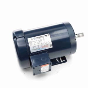 145TTFR16038 - Marathon 1.50 HP General Purpose Motor, 3 phase, 1800 RPM, 200 V, 145T Frame, TEFC - E2154
