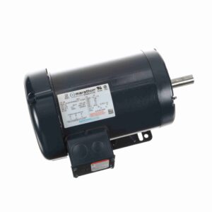 145TTFR16040 - Marathon 1.50 HP General Purpose Motor, 3 phase, 1800 RPM, 575 V, 145T Frame, TEFC - E2129