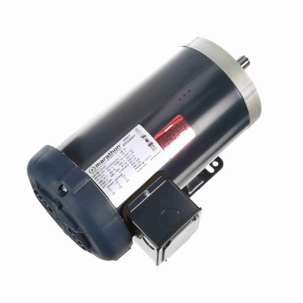 145TTFR16047 - Marathon 2 HP General Purpose Motor, 3 phase, 1800 RPM, 575 V, 145TC Frame, TEFC - GT1407
