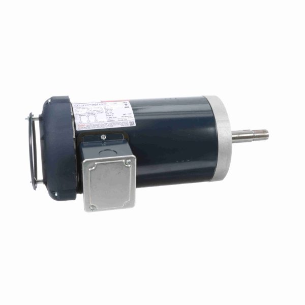 145TTFR16070 - Marathon 2 HP Close-Coupled Pump Motor, 3 phase, 1800 RPM, 575 V, 145JMV Frame, TEFC - GT5207