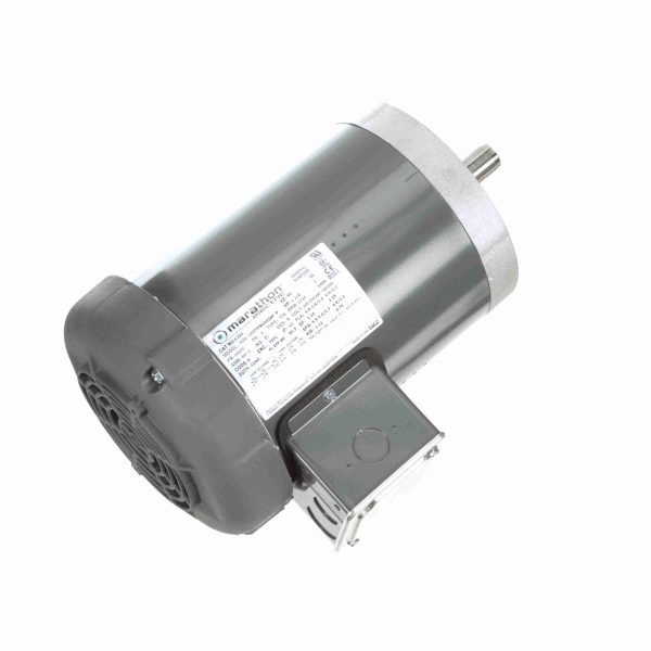 145TTFR5332 - Marathon 1.5 HP Definite Purpose AC Motor, 3 phase, 1800 RPM, 230/460 V, 145TC Frame, TEFC - C221