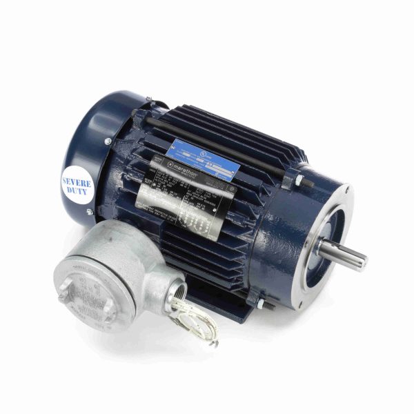 145TTGN6536 - Marathon 1.50 HP Explosion Proof Motor, 3 phase, 1800 RPM, 230/460 V, 145TC Frame, EPFC - C362A