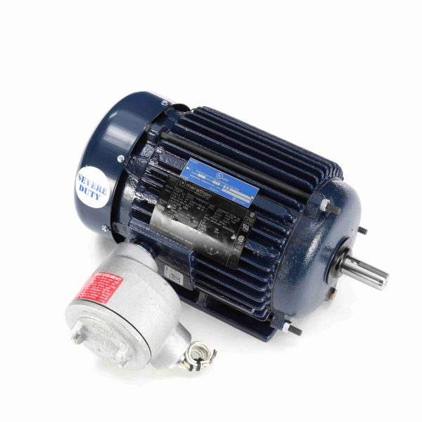 145TTGN6540 - Marathon 2 HP Explosion Proof Motor, 3 phase, 1800 RPM, 575 V, 145T Frame, EPFC - U022A